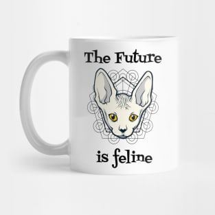 The Future Is Feline T-Shirt Mug